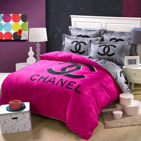 chanel comforter set king|chanel inspired comforter set.